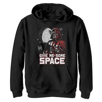 Boys 8-20 Star Wars Vader Give Me Some Space Graphic Hoodie