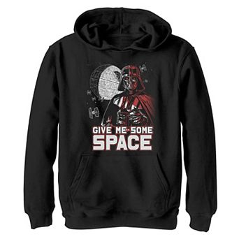 Boys 8-20 Star Wars Vader Give Me Some Space Graphic Hoodie