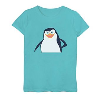 Girls 7-16 Madagascar Penguin Graphic Tee