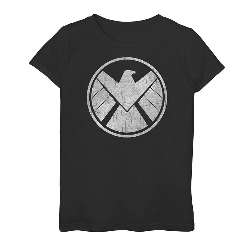 Girls 7-16 Marvel Agents of S.H.I.E.L.D. Graphic Tee, Girls, Size: Small, 
