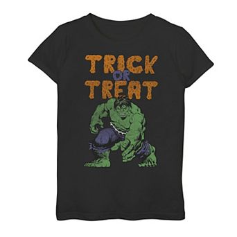 Girls 7-16 Marvel Hulk "Trick Or Treat" Graphic Tee