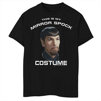 Boys 8-20 Star Trek Original Series Mirror Spock Costume Graphic Tee