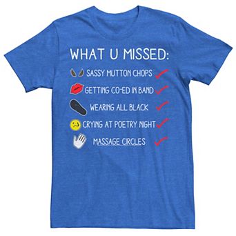 Men's What You Missed Checklist Tee