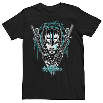 Men's Marvel Thor Ragnarok God of Thunder Sword Crest Tee