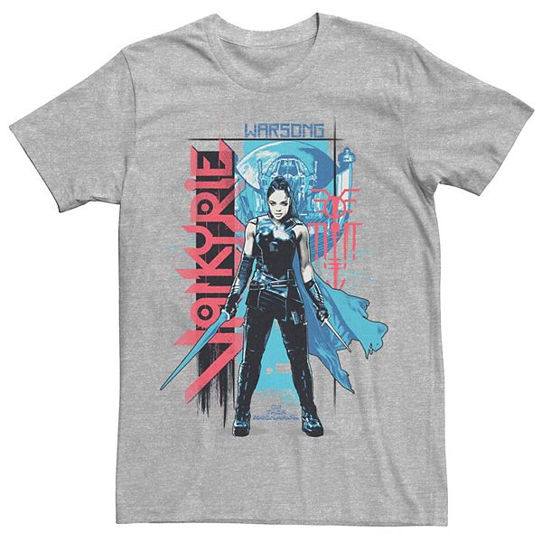 Men's Marvel Thor Valkyrie Warsong Graphic Tee