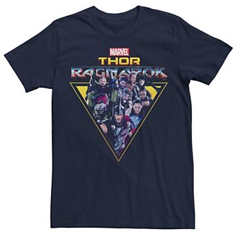 Men's Marvel Thor Ragnarok Heroes Villains Triangle Tee