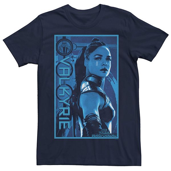 Men's Marvel Thor Ragnarok Valkyrie Profile Tee