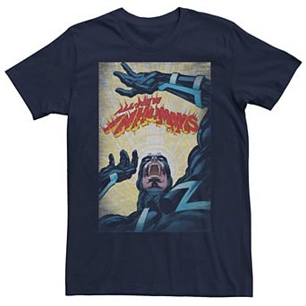 Men's Marvel Black Bolt The All-New Inhumans Cover Tee