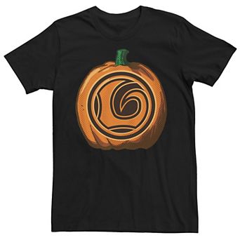 Men's Marvel Loki Symbol Halloween Pumpkin Tee