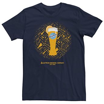 Men's Blue Moon Collage Glass Logo Tee