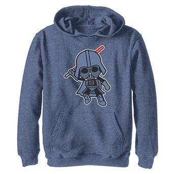Boys 8-20 Star Wars Darth Vader Cute Cartoon Lightsaber Leap Graphic Hoodie