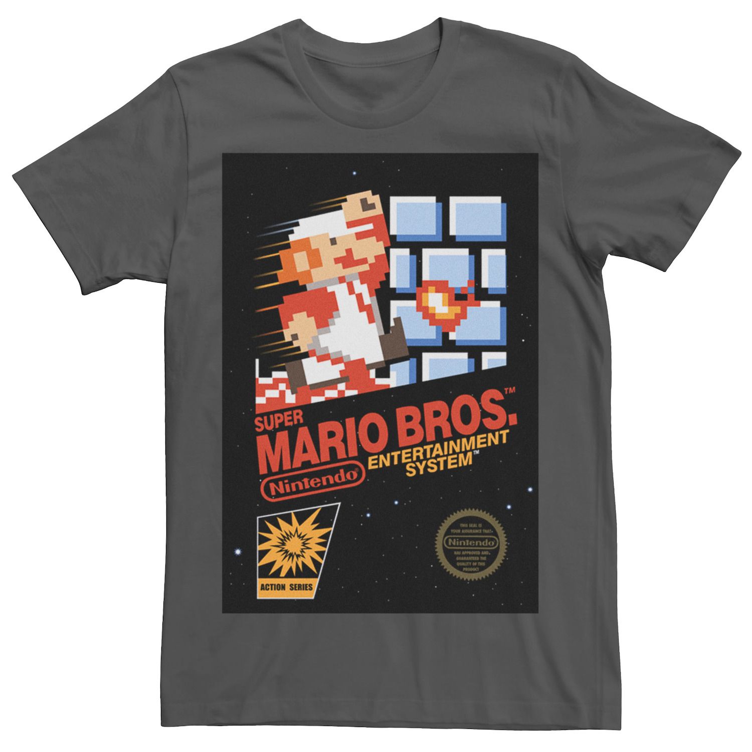 Image for Licensed Character Men's Nintendo Super Mario Mario Dashin Action Tee at Kohl's.