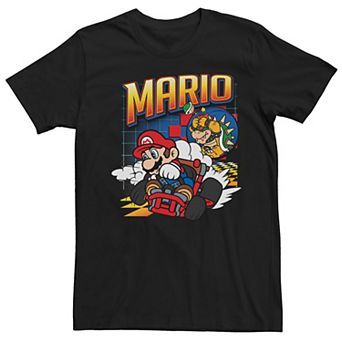 Men's Nintendo Mario Kart Bowser Mario Racing Tee