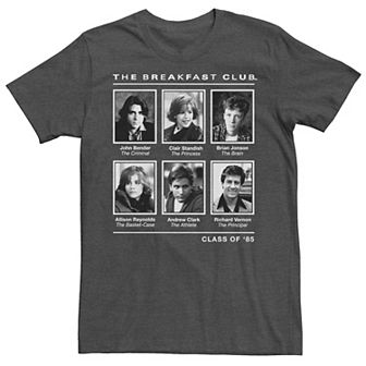 Men's Breakfast Club Year Book Club Photos Graphic Tee