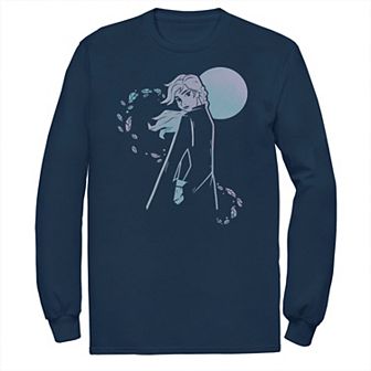 Men's Frozen 2 Elsa Neon Gradient Tee