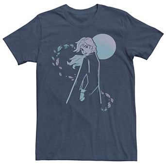 Men's Frozen 2 Elsa Neon Gradient Tee