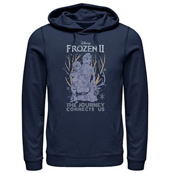 Men's Frozen 2 The Journey Connects Us Pullover Hoodie