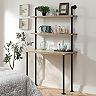 Philip Collection Wall Bookcase and Desk