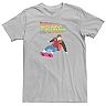 Men's Back To The Future 8-Bit Marty Hoverboard Tee