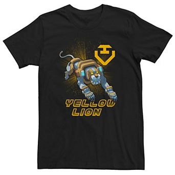 Men's Voltron: Legendary Defender Yellow Lion Tee