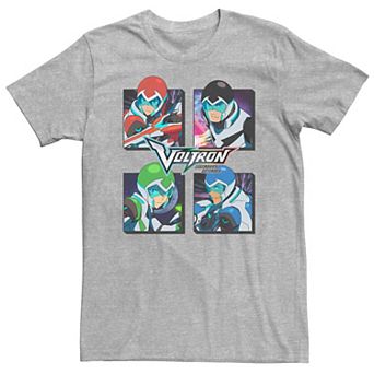 Men's Voltron: Legendary Defender Four Panel Characters Tee