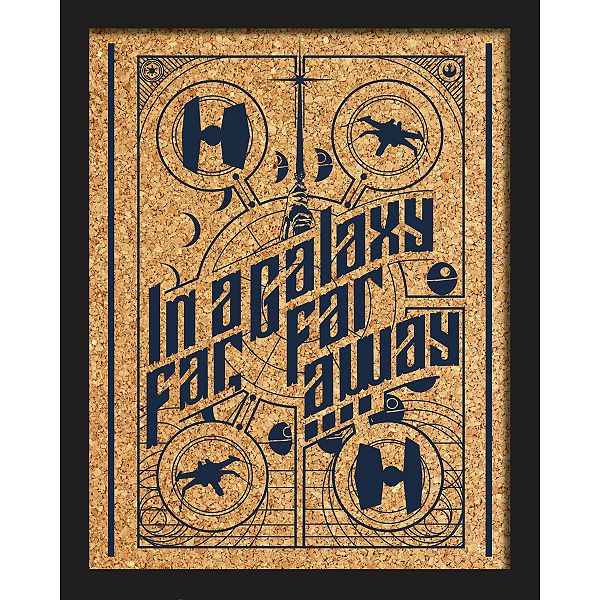 Star wars shop cork board