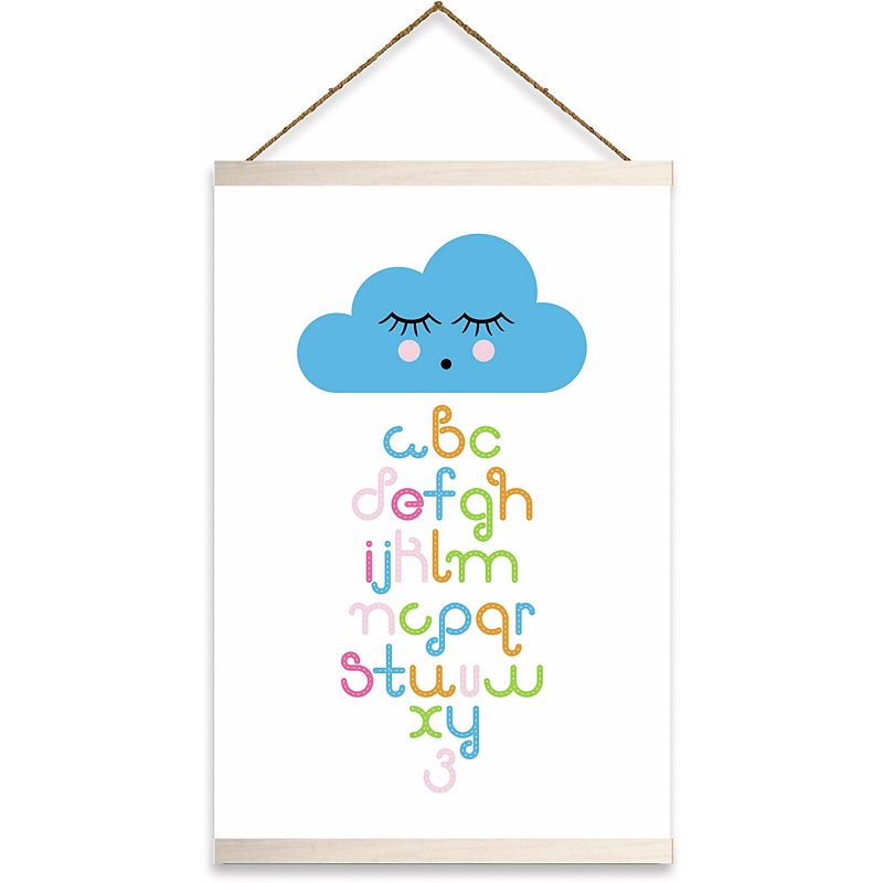 RoomMates Raining Letters Alphabet Wall Hanging, Multicolor