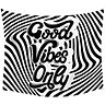 RoomMates "Good Vibes Only" Swirl Large Tapestry