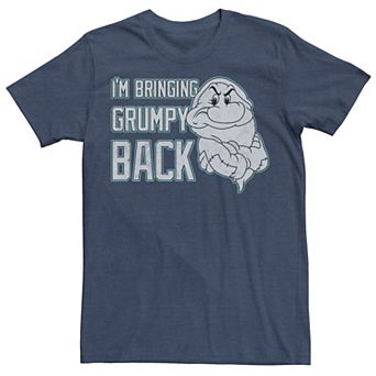 Disney's Snow White Men's I'm Bringing Grumpy Back Portrait Graphic Tee