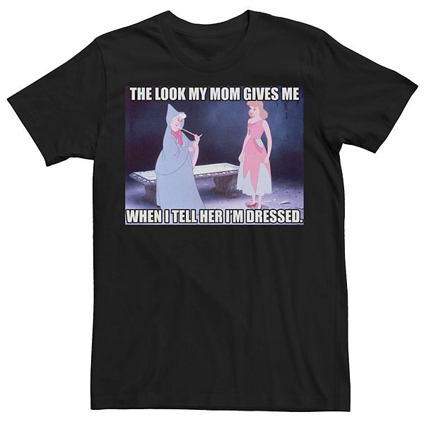 Disney's Cinderella Men's Mom Look Meme Tee