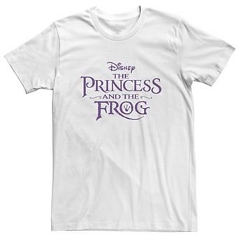 Disney's The Princess And The Frog Men's Classic Title Logo Tee