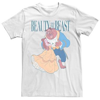Disney's Beauty And The Beast Men's Vintage Logo Tee