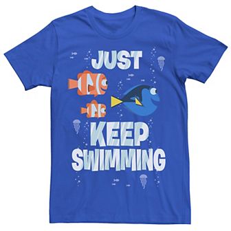 Disney / Pixar's Finding Dory Men's Just Keep Swimming Tee