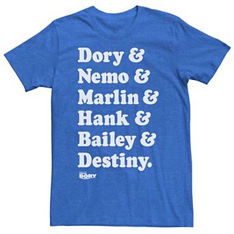 Disney / Pixar's Finding Dory Men's Roll Call Tee