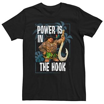 Disney's Moana Men's Power Is In The Hook Graphic Tee
