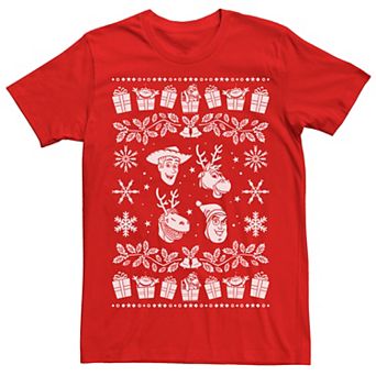 Disney Pixar's Toy Story Men's Festive Toys Graphic Tee