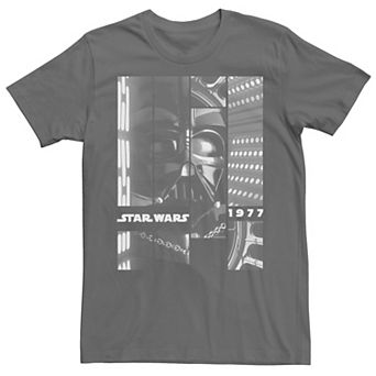 Men's Star Wars Darth Vader Panels 1977 Graphic Tee
