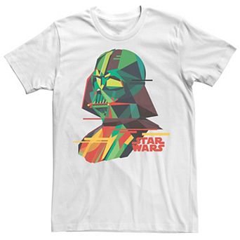 Men's Star Wars Geometric Darth Vader Portrait Graphic Tee