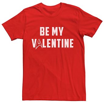 Men's Star Trek Be My Valentine Delta Tee
