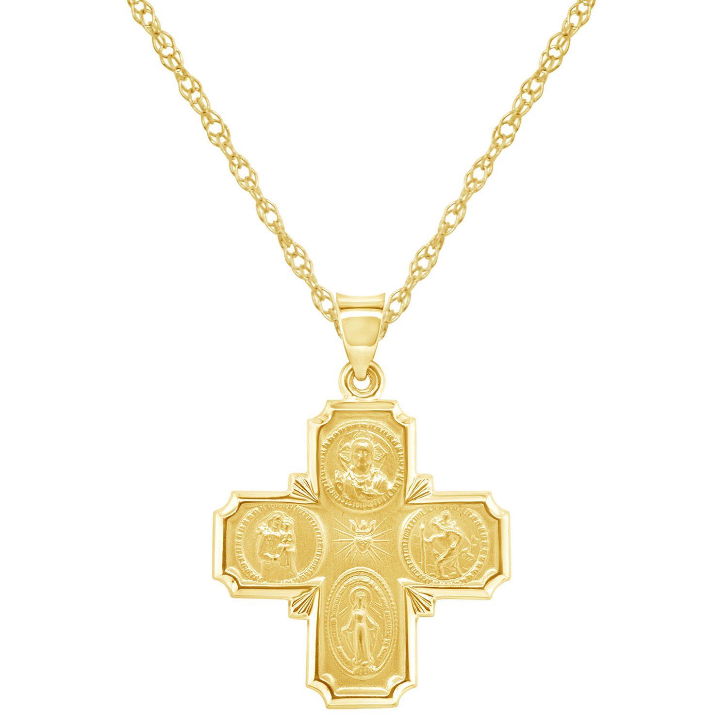 Kohl's st clearance christopher necklace