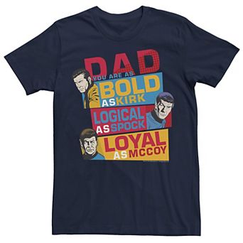 Men's Star Trek Original Series Dad You Are Bold Tee