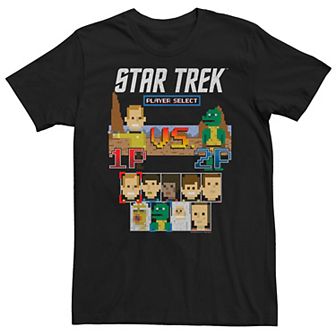 Men's Star Trek Original Series Kirk vs Gorn 8-Bit Tee