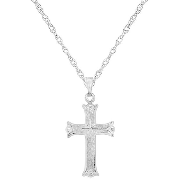 Kohls cross pendant sale