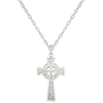 Sterling Silver Celtic Cross Pendant