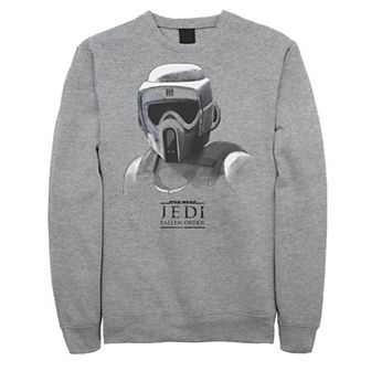 Men's Star Wars Jedi Fallen Order Grayscale Sweatshirt