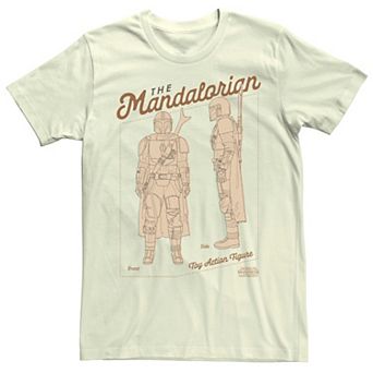 Men's The Mandalorian Stormtrooper Action Figure Tee