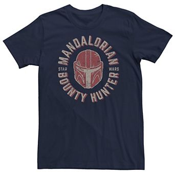 Men's The Mandalorian Helmet Stamp Tee