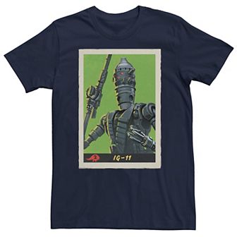 Men's The Mandalorian IG-11 Droid Card Tee