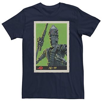 Men's The Mandalorian IG-11 Droid Card Tee