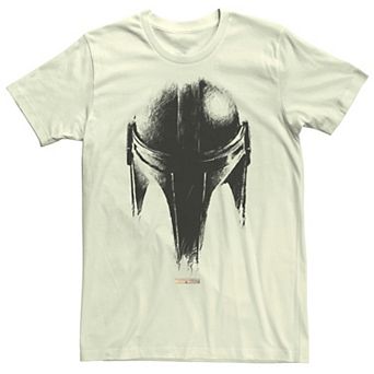 Men's The Mandalorian Metallic Helmet Tee